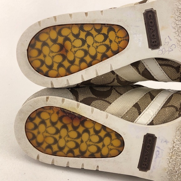 Coach Katelyn Signature Sneakers 8M - Picture 10 of 12
